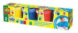 SES Creative Washable Finger Paints 4pcs 14413