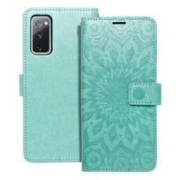 Forcell MEZZO Book dėklas skirtas Samsung Galaxy S20 FE / S20 FE 5G - Žalia (Green)