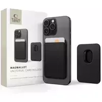 Tech-Protect "MagWallet Magsafe" Dėklas su Universaliu Magnetiniu Kortelių Laikikliu Juodas (Black)