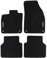 Frogum Horizon tekstiliniai kilimėliai Volkswagen ID.4 Juodi (Black)