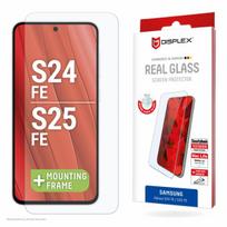 stikliukas samsung s24 fe - Samsung Galaxy S24 FE/S25 FE Real Screen Glass By Displex Transparent - 1 nuotrauka