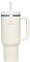 stanley termo puodelis quencher - Stanley The Quencher H2.0 FlowState Tumbler, 1.18 l, Kreminė (Cream) - 1 nuotrauka