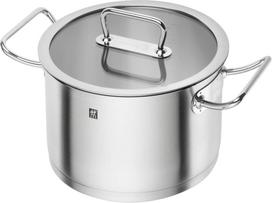 Zwilling Pro aukštas puodas su dangčiu 6,2 l, Sidabras (Silver)