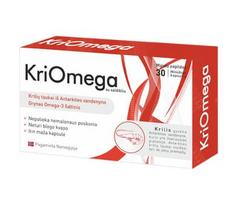 omega 3 papildai - KRIOMEGA+, 30 minkštų kapsulių - 2 nuotrauka