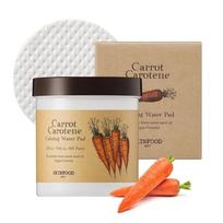 calm carry - Skinfood Carrot Carotene Calming Water Pad, 250 g (60 vnt.) - 1 nuotrauka