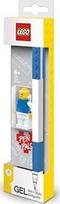 LEGO 2.0 Mėlynas gelinis rašiklis su minifigūrėle, 52600
