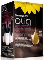 Garnier Olia nuolatiniai plaukų dažai 4,15 Šokoladas (Chocolate)