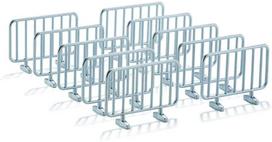 Figūrėlių priedų rinkinys Siku Road Barriers 270184, 10 vnt., pilka
