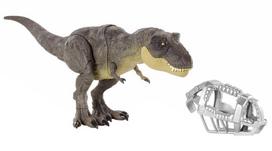 Žaislinė figūrėlė Mattel Jurassic World Stomp 'N Escape Tyrannosaurus Rex, 54.6 cm, įvairių spalvų