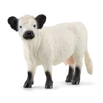 karve figurele - Žaislinė figūrėlė Schleich Galloway Cow 13960, balta - 1 nuotrauka