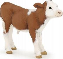 Žaislinė figūrėlė Papo Simmental Calf 427748, ruda