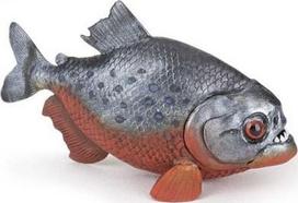 Žaislinė figūrėlė Papo Piranha 401035, sidabro