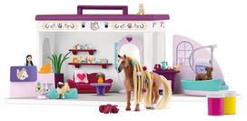 schleich horse club - Figūrėlių rinkinys Schleich Horse Club Sofias Beauties Pet Salon 42614, 66 vnt., įvairių spalvų - 1 nuotrauka