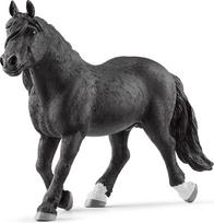 zirgu figureles - Žaislinė figūrėlė Schleich Noriker Stallion 13958, juoda - 1 nuotrauka
