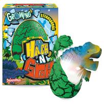 Žaislinė figūrėlė, dinozauras Deluxebase Hatch N Grow Stegosaurus, 11 cm, mėlyna/žalia