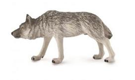 Žaislinė figūrėlė, vilkas Collecta Timber Wolf Hunting 88845, 10 cm, pilka