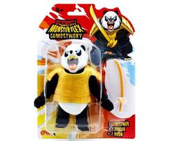 Žaislinė figūrėlė, panda Epee Monster Flex Samurai, juoda/geltona