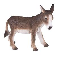 Žaislinė figūrėlė, gyvūnai Donkey, 10.5 cm, pilka