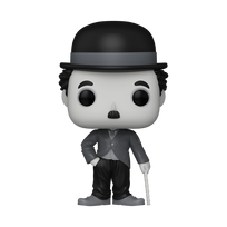 Žaislinė figūrėlė Funko Pop! Icons Charlie Chaplin, 9 cm, juoda