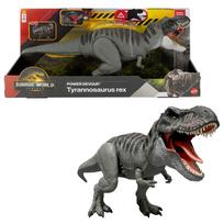 jurassic world tyrannosaurus - Žaislinė figūrėlė Mattel Jurassic World Rebirth Tyrannosaurus Rex, pilka - 1 nuotrauka