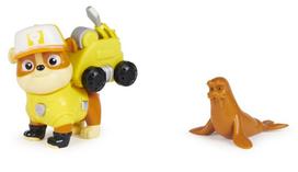 paw patrol senukai - Rinkinys Spin Master Paw Patrol Big Truck Rubble 6065253, įvairių spalvų - 1 nuotrauka