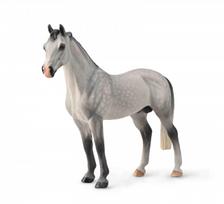 Žaislinė figūrėlė, arklys Collecta Hanoverian Stallion Dappled 88957, 14.5 cm, pilka