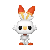 Žaislinė figūrėlė Funko POP! Pokemon Scorbunny 69081F, 11.4 cm, balta