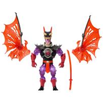 Žaislinė figūrėlė, su priedais Mattel Masters Of The Universe Turtles Of Grayskull Ninjor, 14 cm, juoda/oranžinė/violetinė