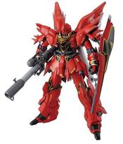 Žaislinė figūrėlė Bandai MSN-06S Sinanju, raudona