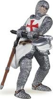 Žaislinė figūrėlė Papo Templar Knight 427473, 7 cm, balta/sidabro