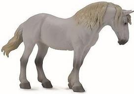 Žaislinė figūrėlė Collecta Percheron Mare 88702, 18 cm, pilka