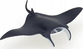 Žaislinė figūrėlė Papo Manta Ray 427479, 18 cm, pilka