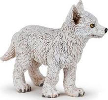 Žaislinė figūrėlė Papo Young Polar Wolf 401008, 6 cm, balta