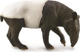 Žaislinė figūrėlė Collecta Malayan Tapir 449011, 9 cm, balta/juoda