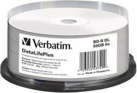 verbatim cd - VERBATIM 43749 BluRay BD-R DL Verbatim - 1 nuotrauka