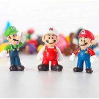 Figūrėlių rinkinys Super Mario Bros, 48 vnt., įvairių spalvų