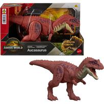 mattel jurassic world - Žaislinė figūrėlė Mattel Jurassic World Rebirth Wild Roar Aucasaurus, ruda - 1 nuotrauka