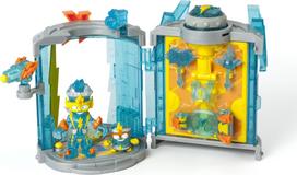 Žaislinė figūrėlė, su priedais Magic Box Superthings Secret Base Kazoom, mėlyna/geltona