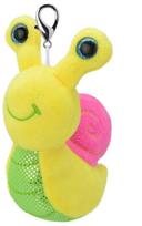 Raktų pakabukas, sraigė Wild Planet, 8 cm, geltona/žalia/rožinė