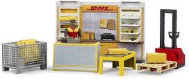 Rinkinys Bruder DHL Parcel Shop 62251, įvairių spalvų