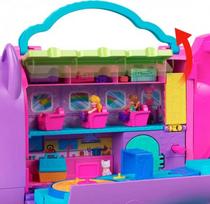 polly pocket - Figūrėlių rinkinys Mattel Polly Pocket Polly Pocket Kitty Airways, įvairių spalvų - 4 nuotrauka