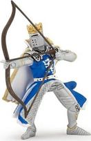 Žaislinė figūrėlė Papo Dragon King 401401, 7 cm, mėlyna/balta