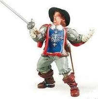 Žaislinė figūrėlė Papo Porthos 471866, 10.4 cm, įvairių spalvų