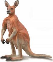 Žaislinė figūrėlė Collecta Red Kangaroo 88942, 8.8 cm, ruda