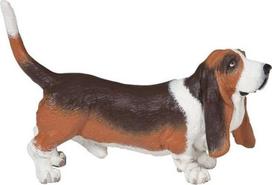 Žaislinė figūrėlė Papo Basset 401189, 7.5 cm, ruda/balta