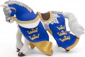 Žaislinė figūrėlė Papo King Arthur's Horse 442895, mėlyna/balta