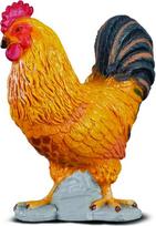 Žaislinė figūrėlė Collecta Cockerel 88004, 4.5 cm, oranžinė