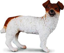 Žaislinė figūrėlė Collecta Jack Russell Terrier 88080, 4.5 cm, ruda/balta