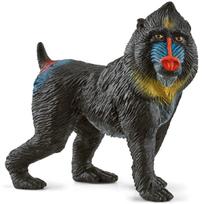 Žaislinė figūrėlė Schleich Wild Life Mandrill 14856, 6.5 cm, juoda