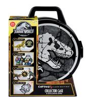 Kolekcinis dėklas dinozaurų figūrėlėms Captivz Collector Case 4090103-0200, juoda